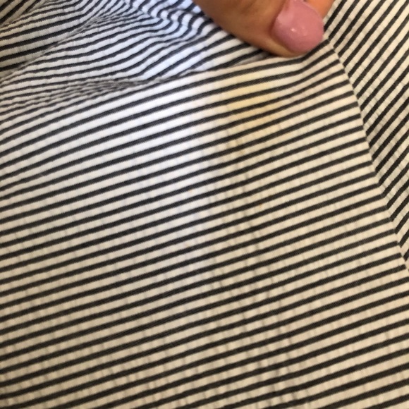 Ann Taylor LOFT Striped Cotton Pants Size 6 - Picture 8 of 8